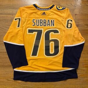 Nashville Predators PK Subban Hockey Jersey